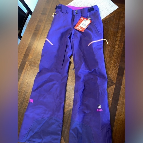 The North Face Jackets & Blazers - New size xs woman’s north face steep series purple snowpants